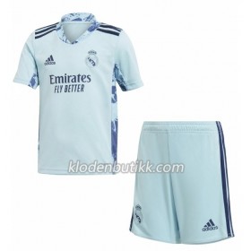 Real Madrid Keeper Barn Hjemmedraktsett 2020-2021 Kortermet (+ Korte bukser)